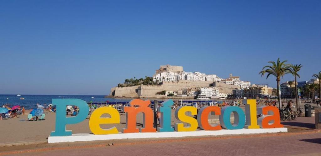 Peñíscola Atico-Duplex En Urb. Penismar En 1ª Linea De Playa 아파트 외부 사진